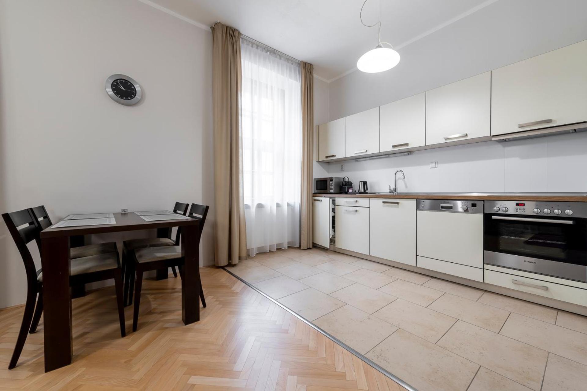 Rezidence Ostrovni Aparthotel Prag Rum bild