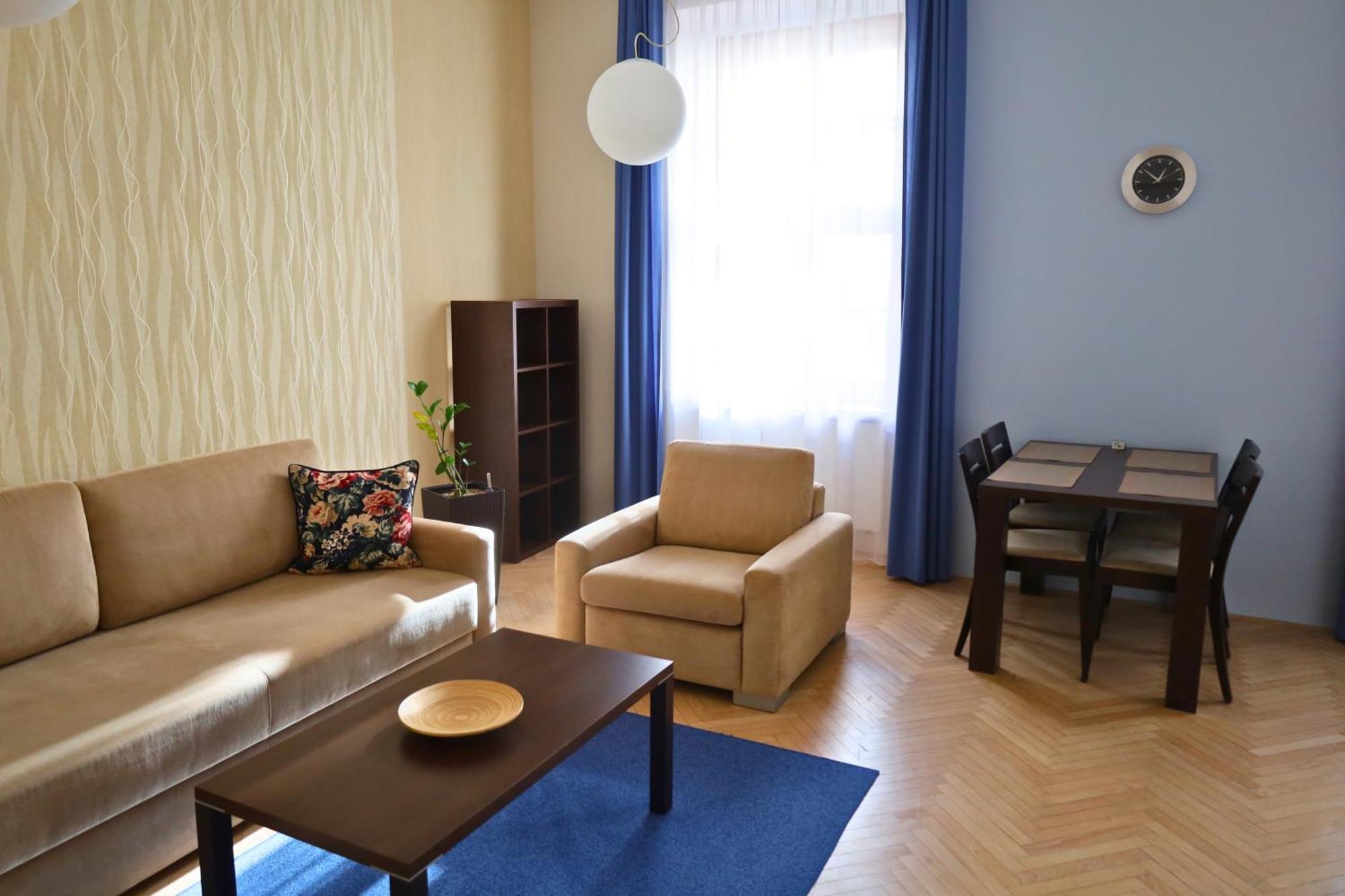 Rezidence Ostrovni Aparthotel Prag Exteriör bild